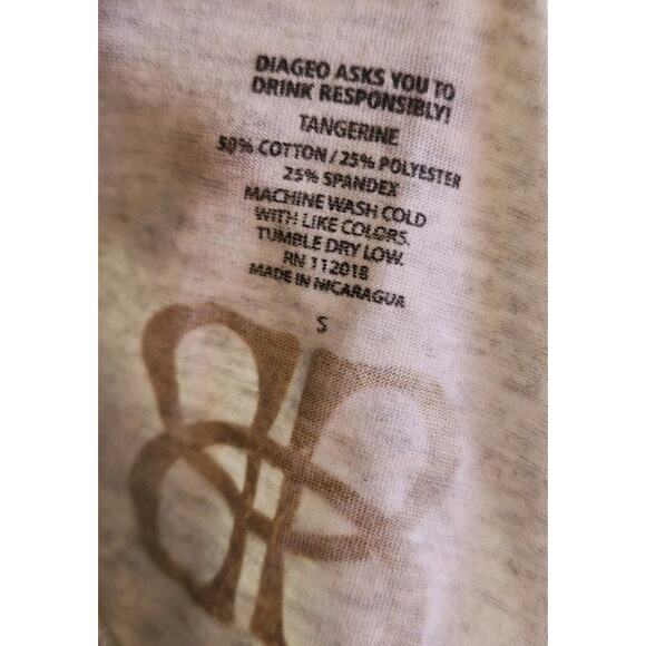 Bailys Shamelessly Good Light Grey Tank Top Diageo Tangerine Small Light Weight - Picture 8 of 10